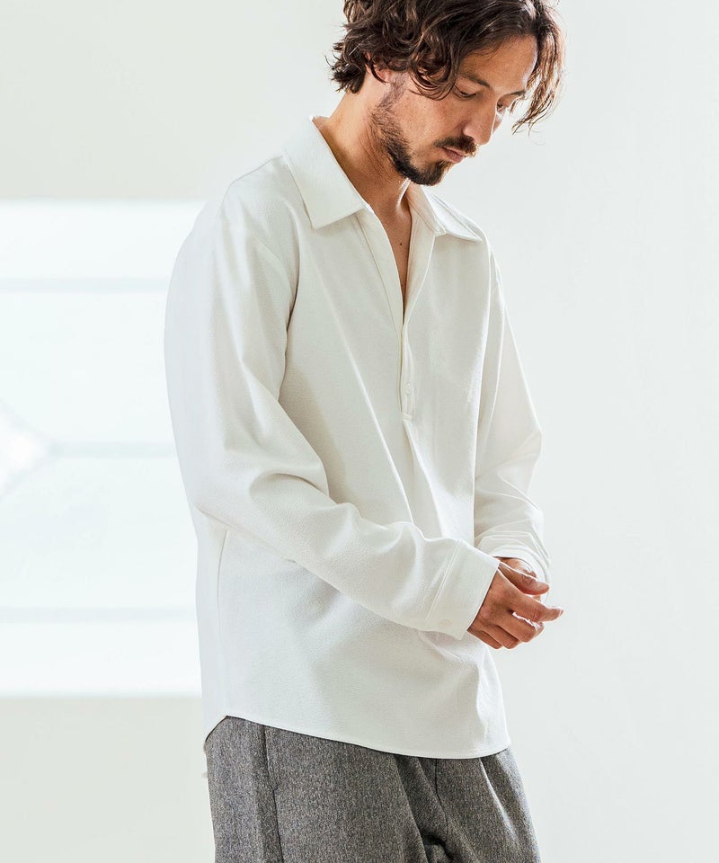Magine(マージン)】Skipper & Pullover Design Long Sleeve shirts 
