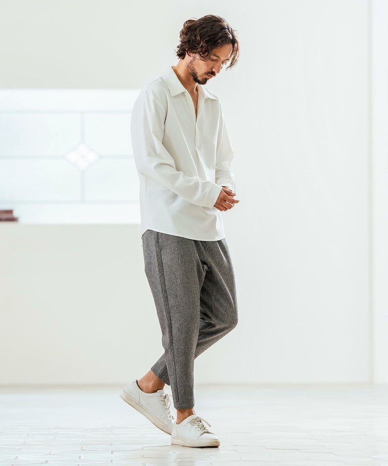 Magine(マージン)】Skipper & Pullover Design Long Sleeve shirts 