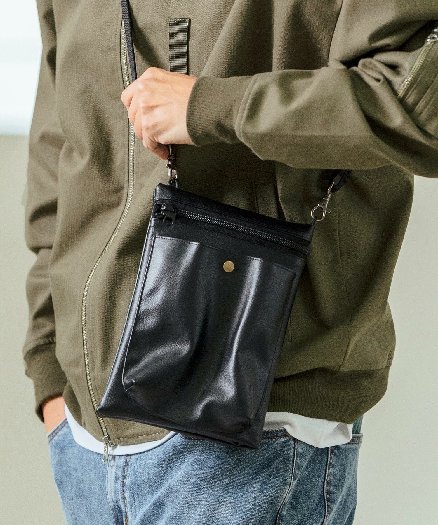 Magine(マージン)】Foldable musette bag サコッシュ(MGN-251-026