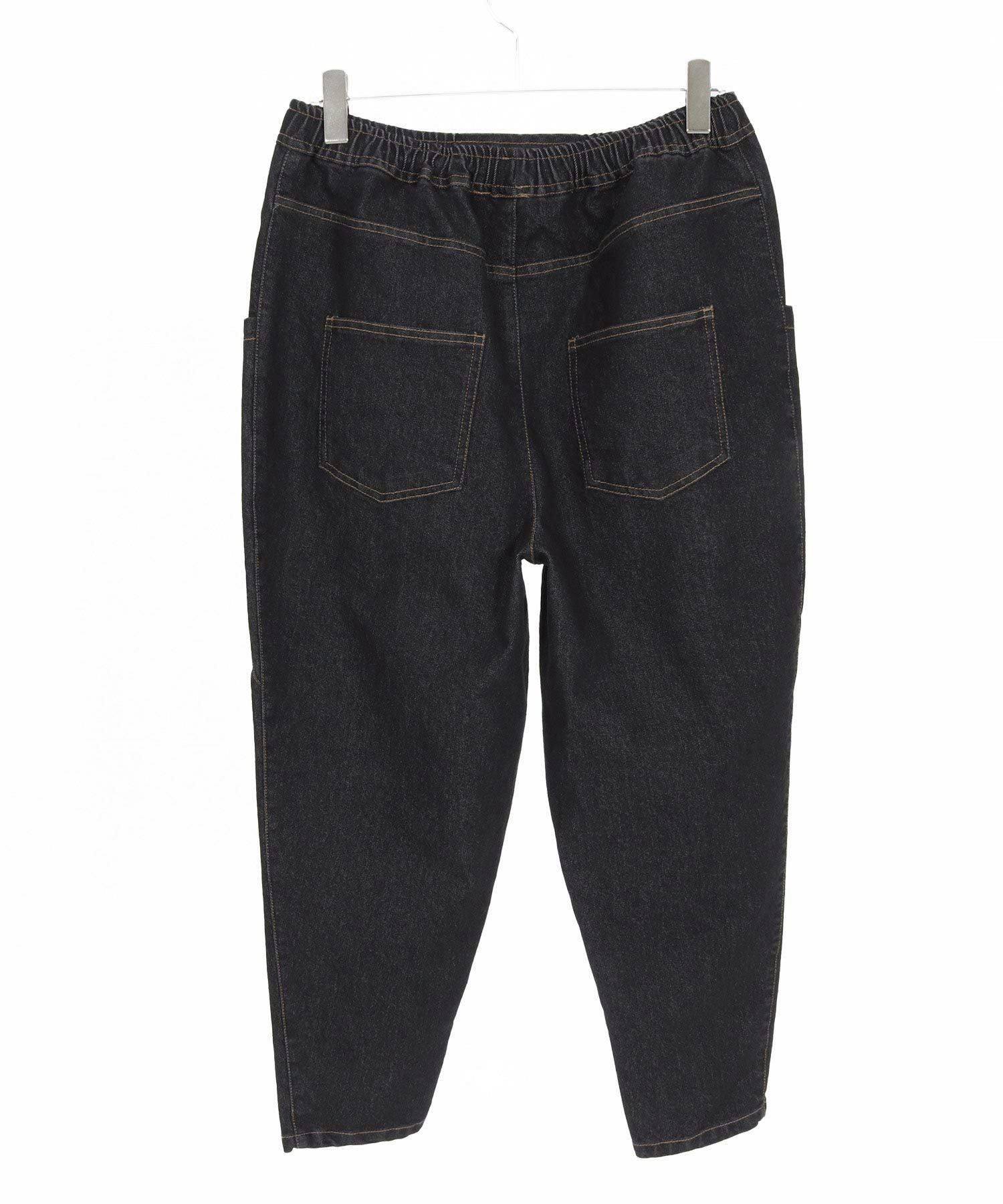 CAMBIO(カンビオ)】Deformed Silhouette Stretch Denim Pants デニム