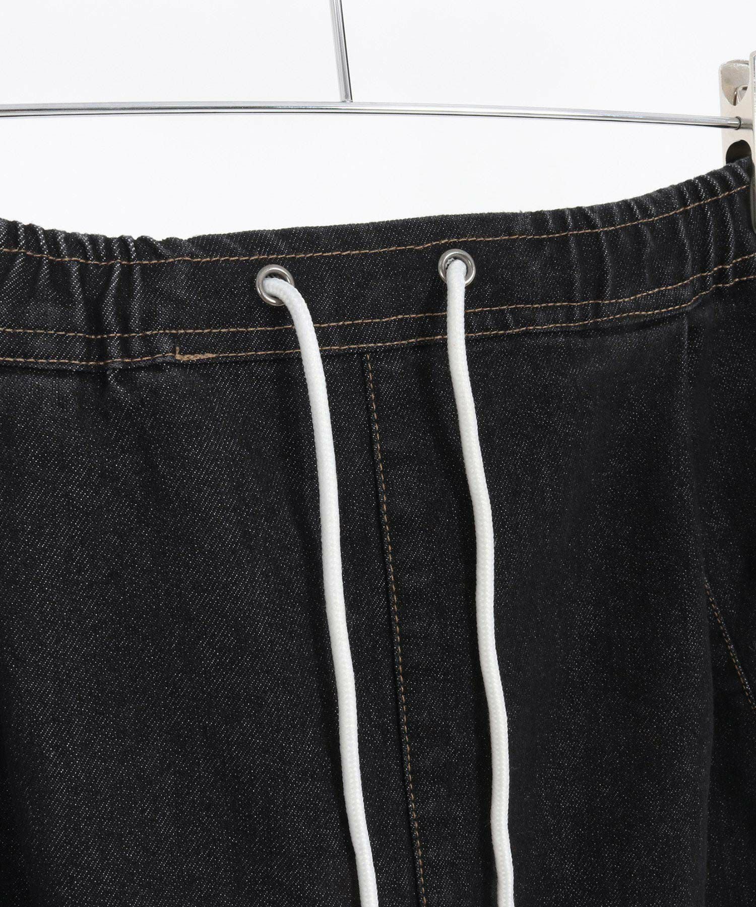 CAMBIO(カンビオ)】Deformed Silhouette Stretch Denim Pants デニム