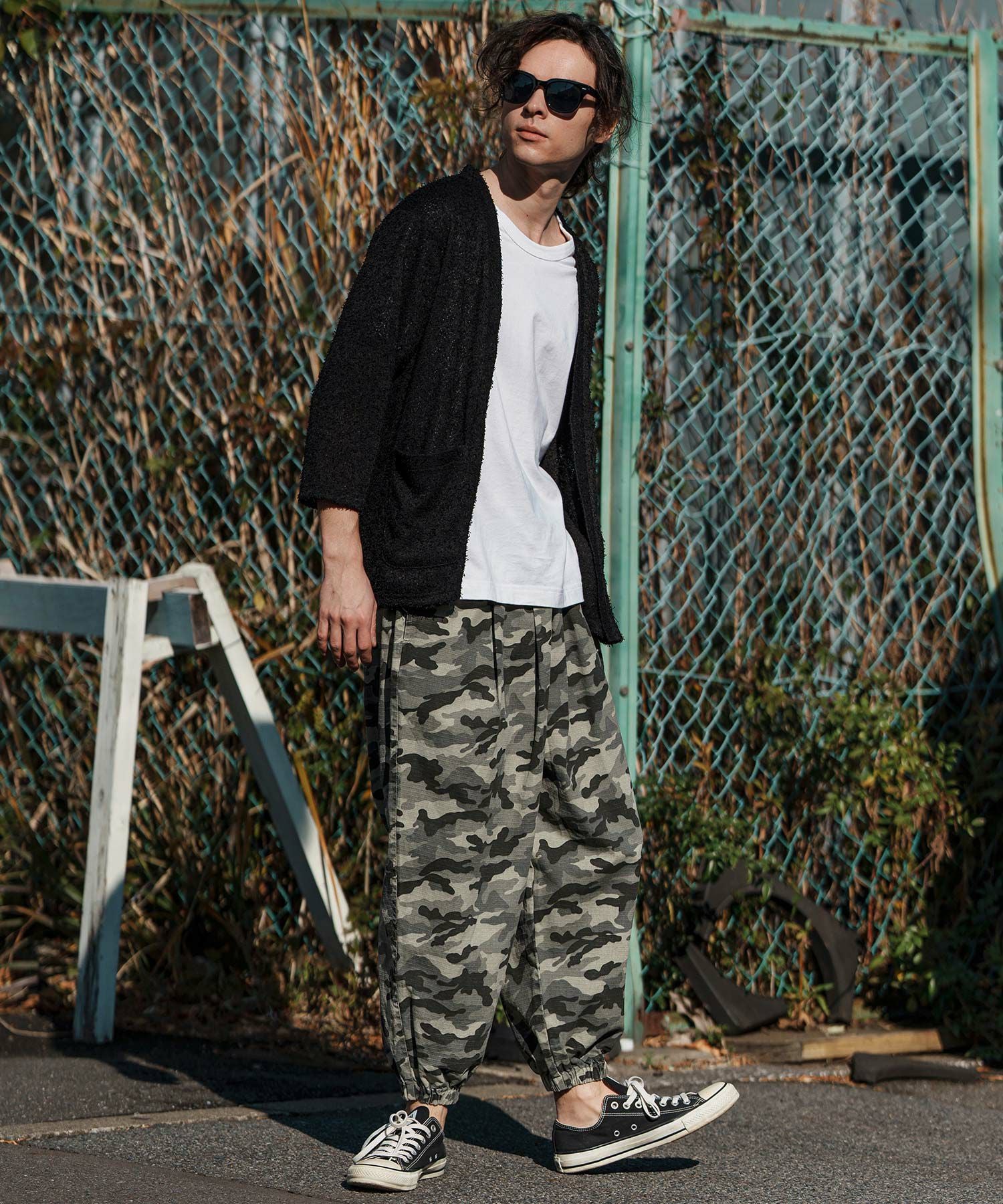 30%OFF【CAMBIO(カンビオ)】Camouflage Ripstop Balloon Jogger Pants