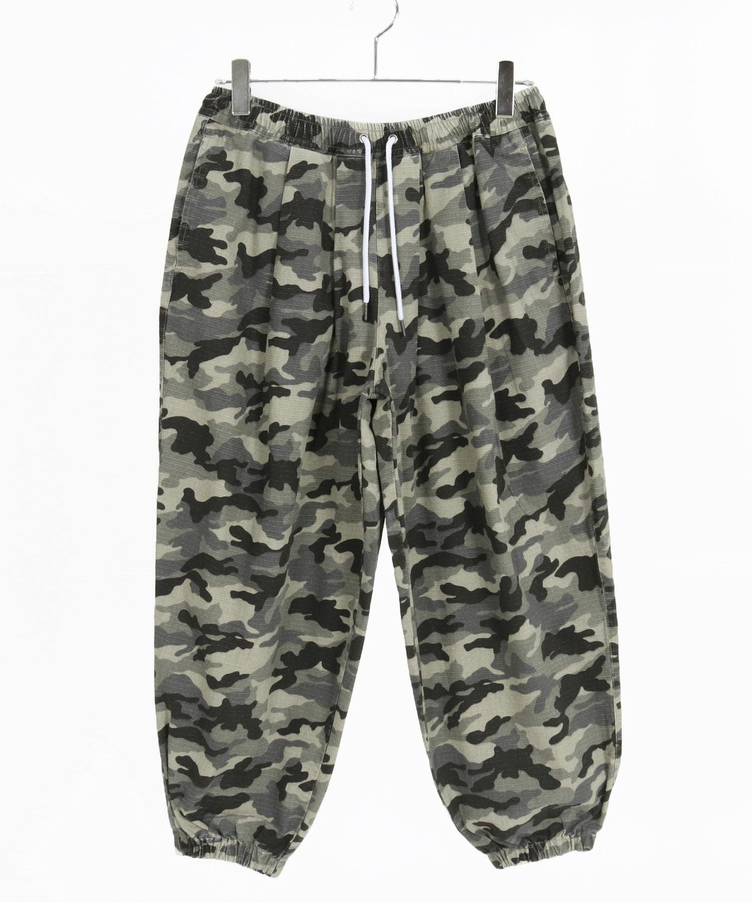30%OFF【CAMBIO(カンビオ)】Camouflage Ripstop Balloon Jogger Pants