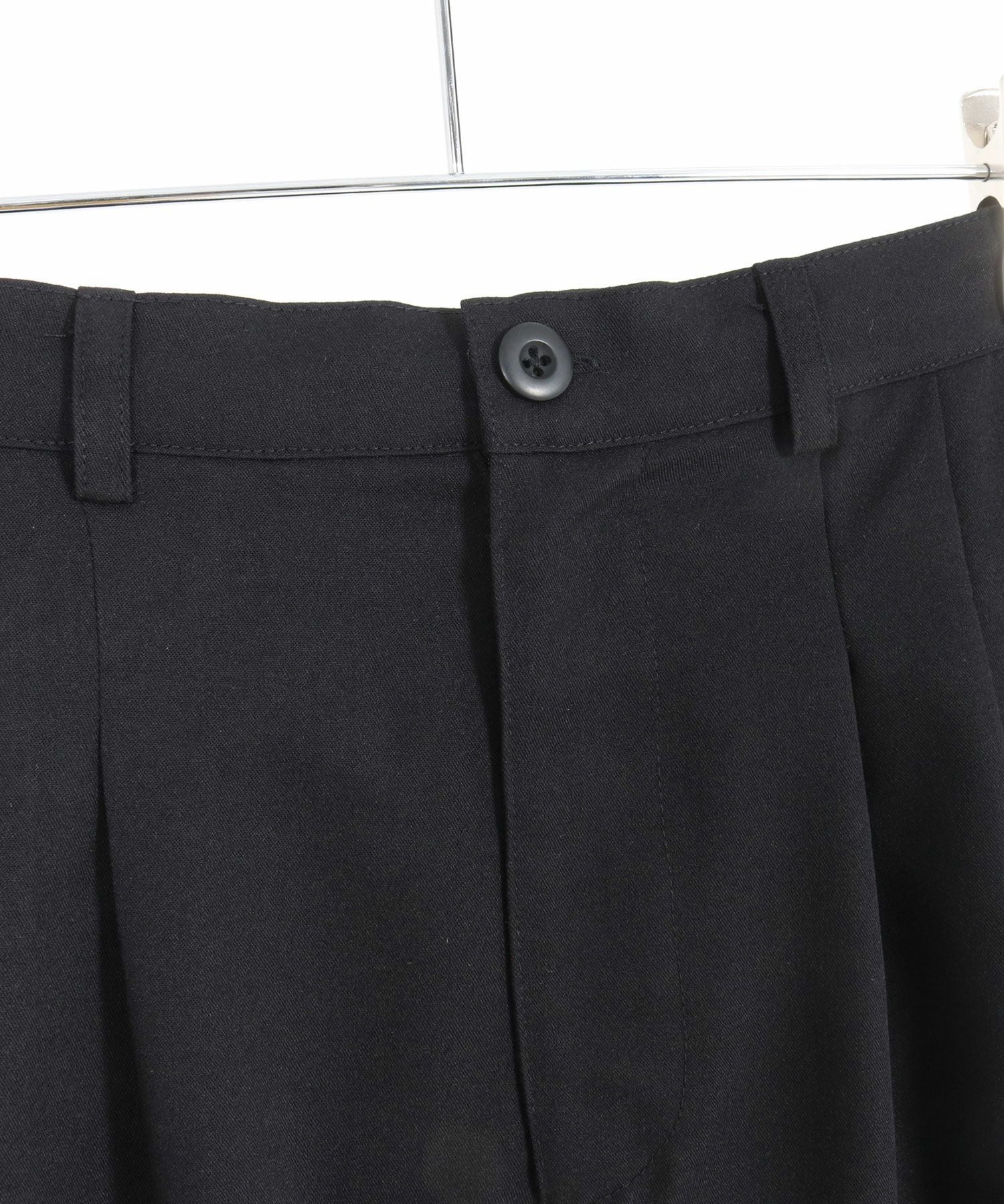 50%OFF【CAMBIO(カンビオ)】Two Tuck Sarrouel Slacks サルエルパンツ