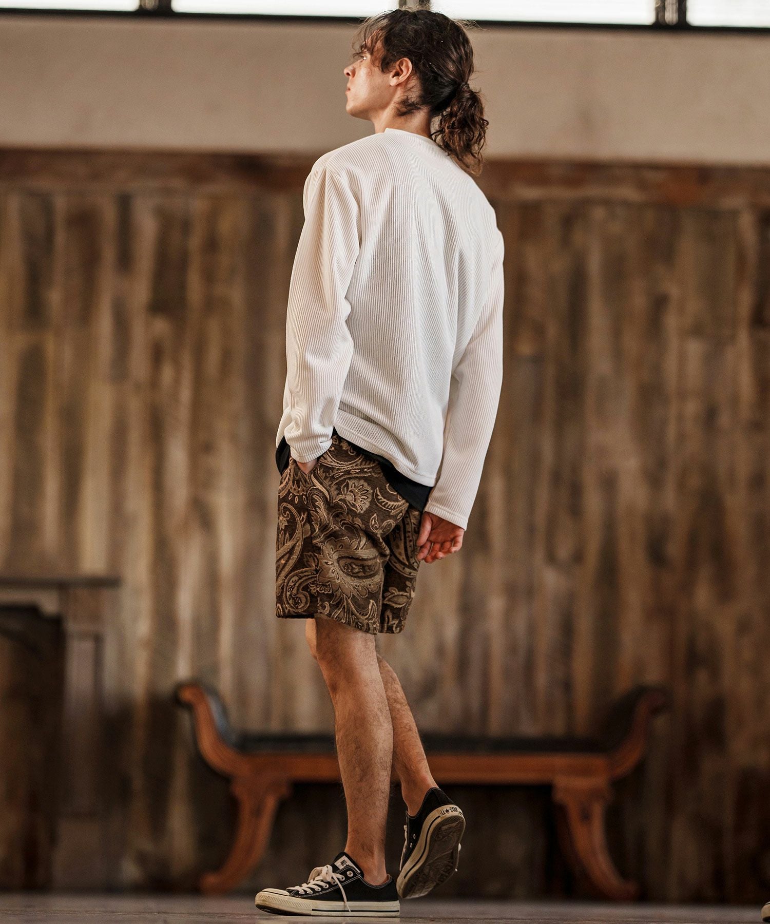 Gobelin Surrouel Short Pants ショートパンツ CAMBIO(カンビオ)】Gobelin Short Pants ショートパンツ(CAM25SS-002