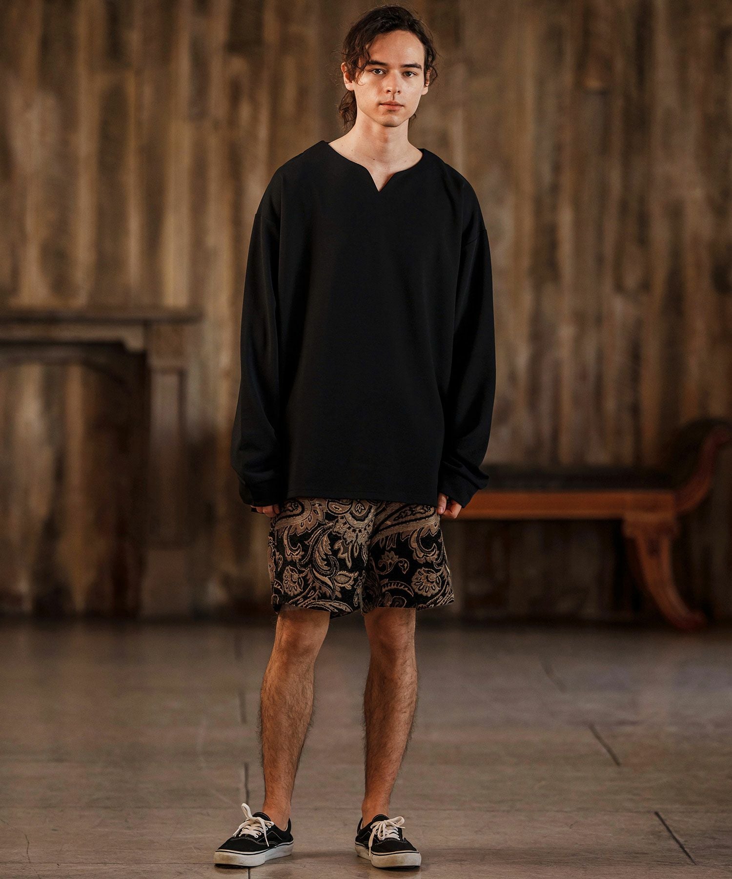 CAMBIO(カンビオ)】Gobelin Short Pants ショートパンツ(CAM25SS-002