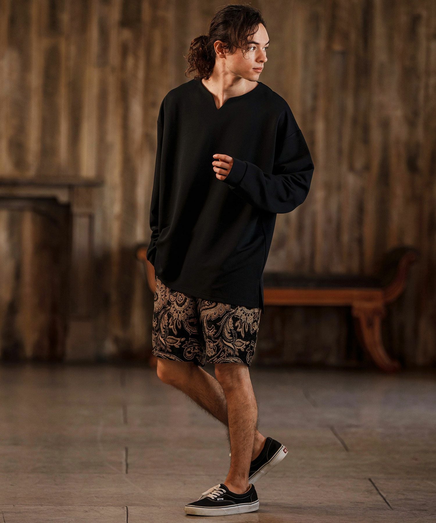 CAMBIO(カンビオ)】Gobelin Short Pants ショートパンツ(CAM25SS-002