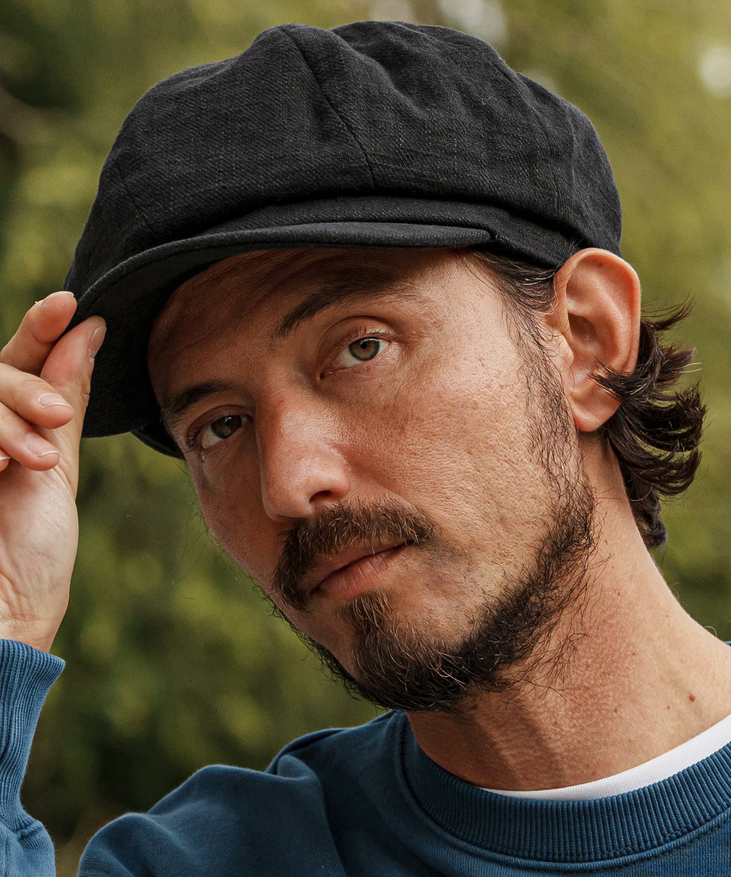 CAMBIO(カンビオ)】Cotton Linen Casquette キャスケット(NF-251-BO010