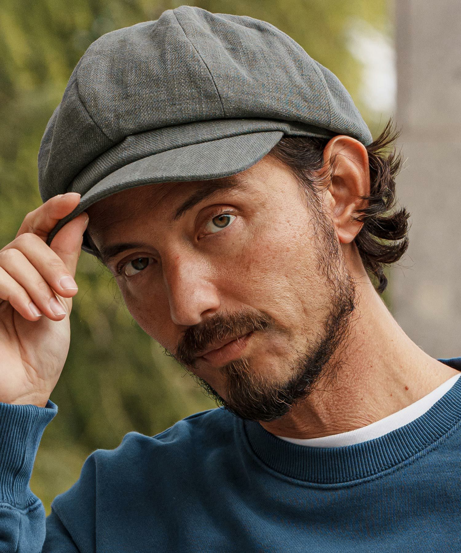 CAMBIO(カンビオ)】Cotton Linen Casquette キャスケット(NF-251-BO010