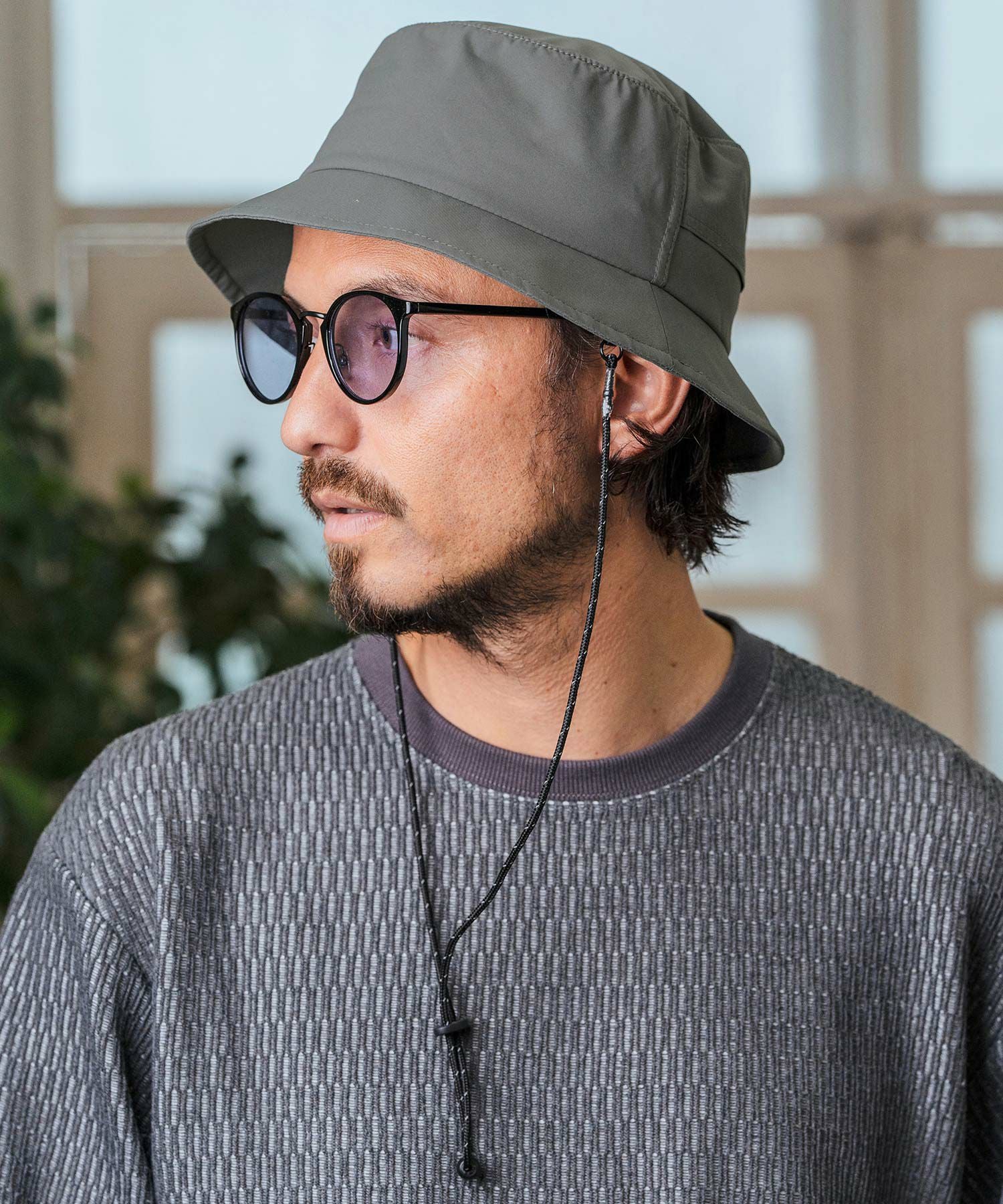 50%OFF【CAMBIO(カンビオ)】Packable Waterproof Bucket Hat バケット