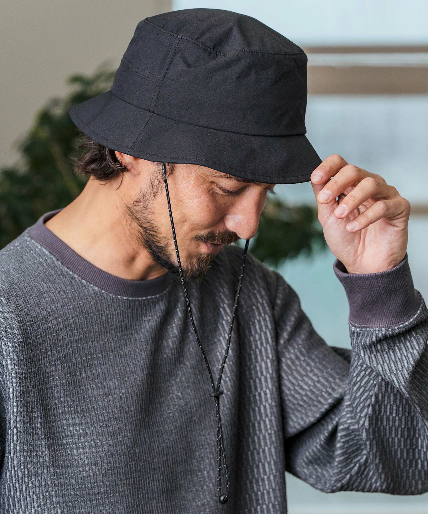 30%OFF【CAMBIO(カンビオ)】Packable Waterproof Bucket Hat バケット