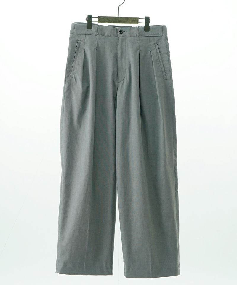 パンツ ego tripping WIDE FOLD BACK TROUSERS EGO TRIPPING(エゴトリッピング)】 PLEATURE トラウザーパンツ(626451