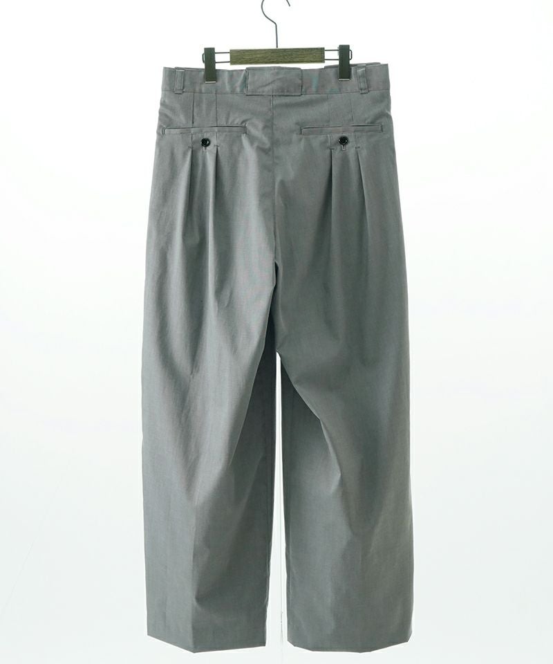 パンツ ego tripping WIDE FOLD BACK TROUSERS EGO TRIPPING(エゴトリッピング)】 PLEATURE トラウザーパンツ(626451