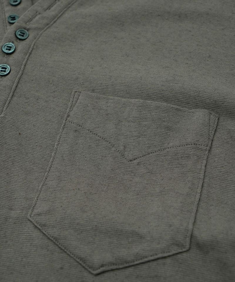 EGO TRIPPING(エゴトリッピング)】QUENCH ヘンリーネックTシャツ 