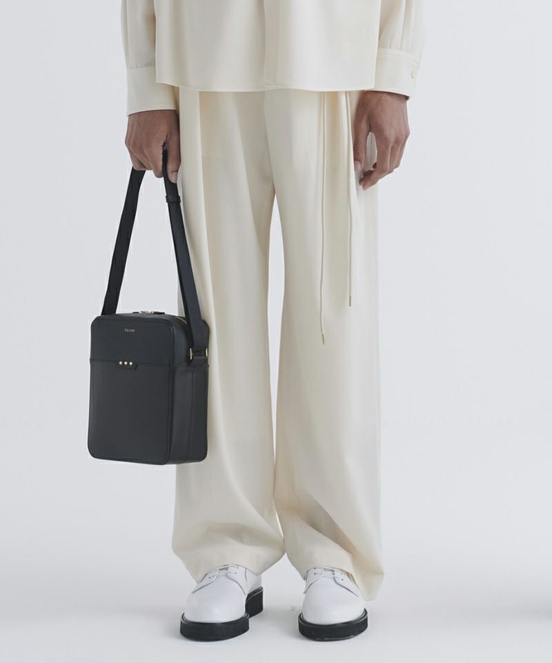 cullni 23SS 034 2タックワイドパンツ　サイズ1 50%OFF【CULLNI(クルニ)】Wool Gaberdine 1Tuck Wide Pant ワイド
