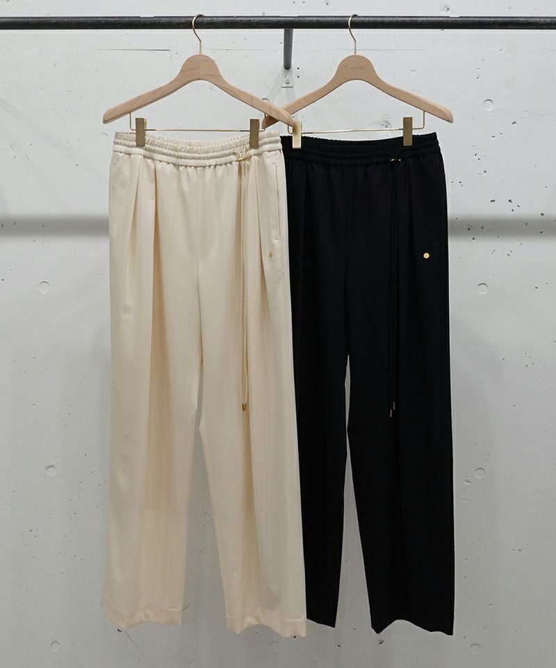 60%OFF【CULLNI(クルニ)】Wool Gaberdine 1Tuck Wide Pant ワイド