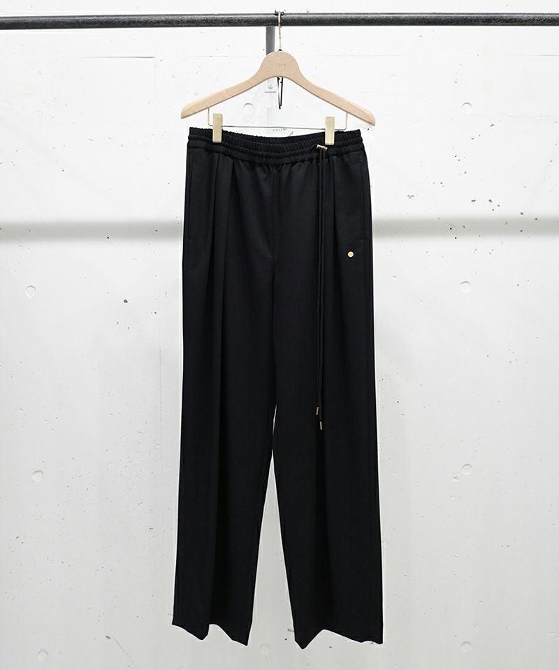 50%OFF【CULLNI(クルニ)】Wool Gaberdine 1Tuck Wide Pant ワイド