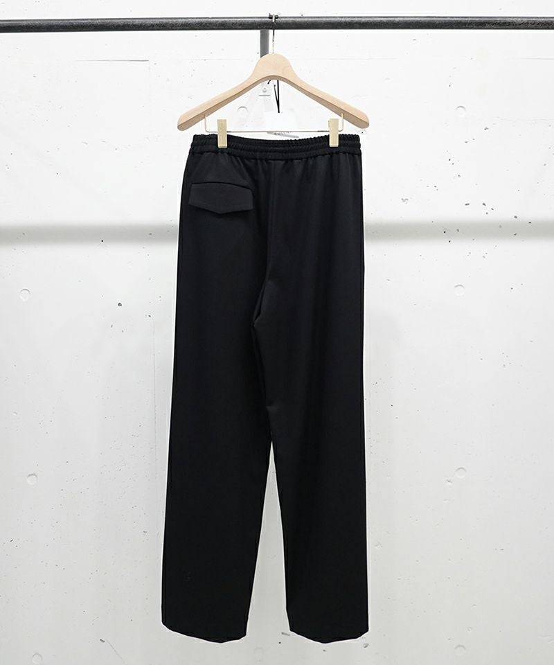 50%OFF【CULLNI(クルニ)】Wool Gaberdine 1Tuck Wide Pant ワイド