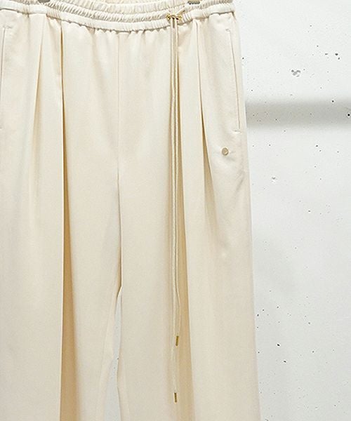 50%OFF【CULLNI(クルニ)】Wool Gaberdine 1Tuck Wide Pant ワイド 50%OFF【CULLNI(クルニ)】Wool Gaberdine 1Tuck Wide Pant ワイド