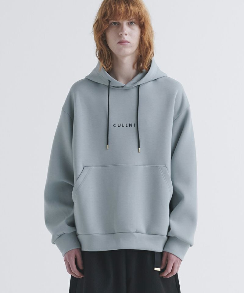 50%OFF【CULLNI(クルニ)】CULLNI Logo Embroidery Hoodie プルオーバー 