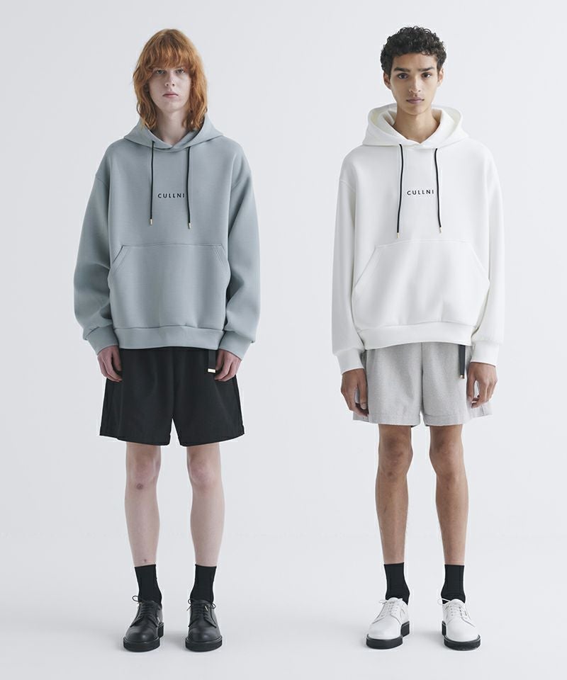 CULLNI クルニフード付きパーカー2 CULLNI（クルニ）の「24-AW-026 / Stretch Double Cloth Zipup Hoodie