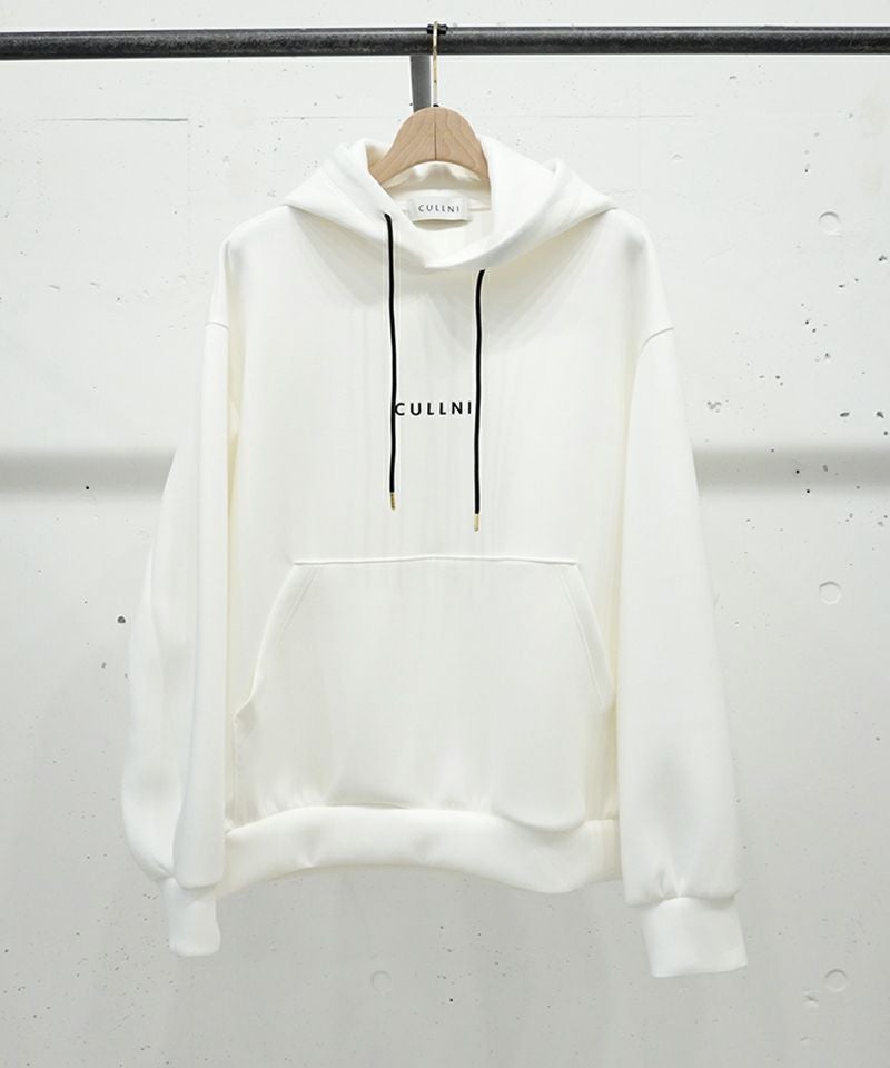 50%OFF【CULLNI(クルニ)】CULLNI Logo Embroidery Hoodie プルオーバー