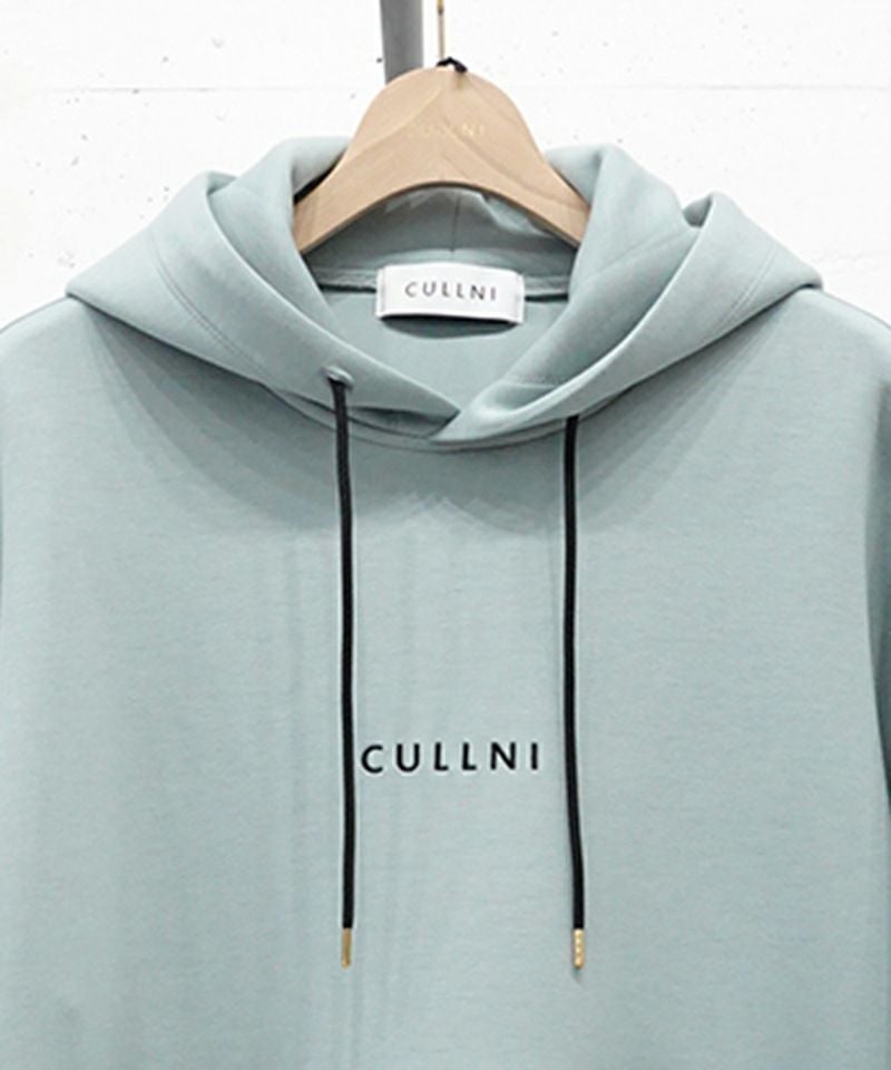 50%OFF【CULLNI(クルニ)】CULLNI Logo Embroidery Hoodie プルオーバー 