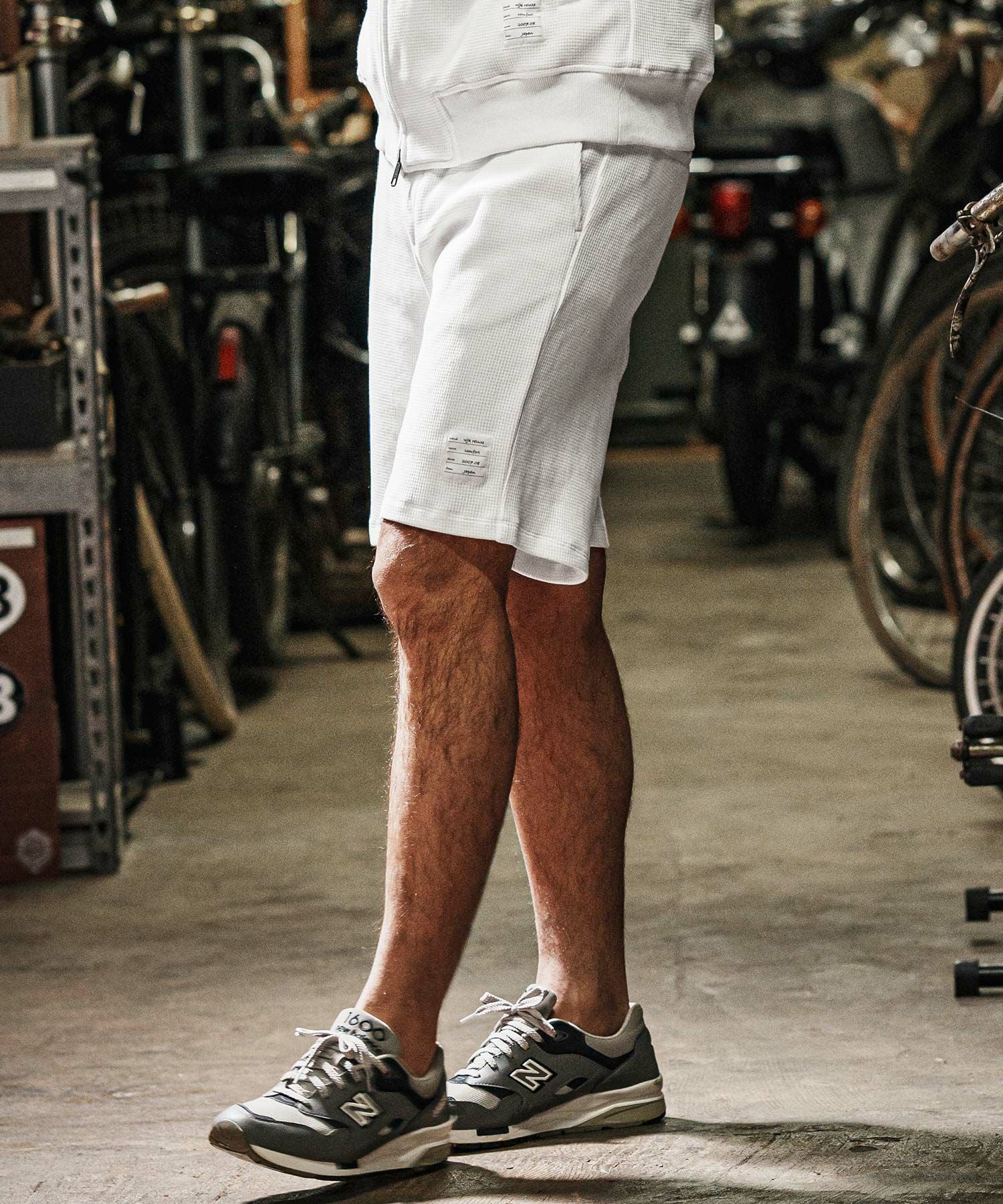 30%OFF【wjk reluxe】tight heavy waffle shorts ショートパンツ(WR25S