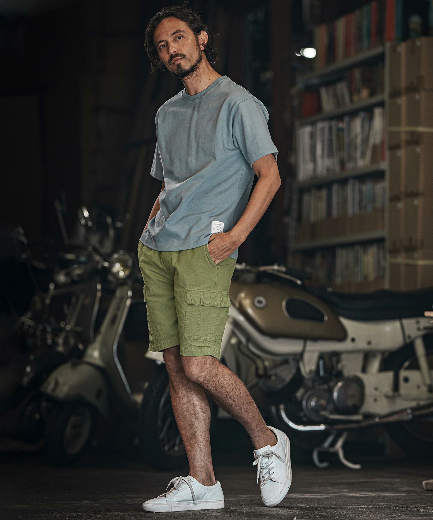 50%OFF【wjk reluxe】ripstop cargo shorts カーゴショーツ(WR25S-02