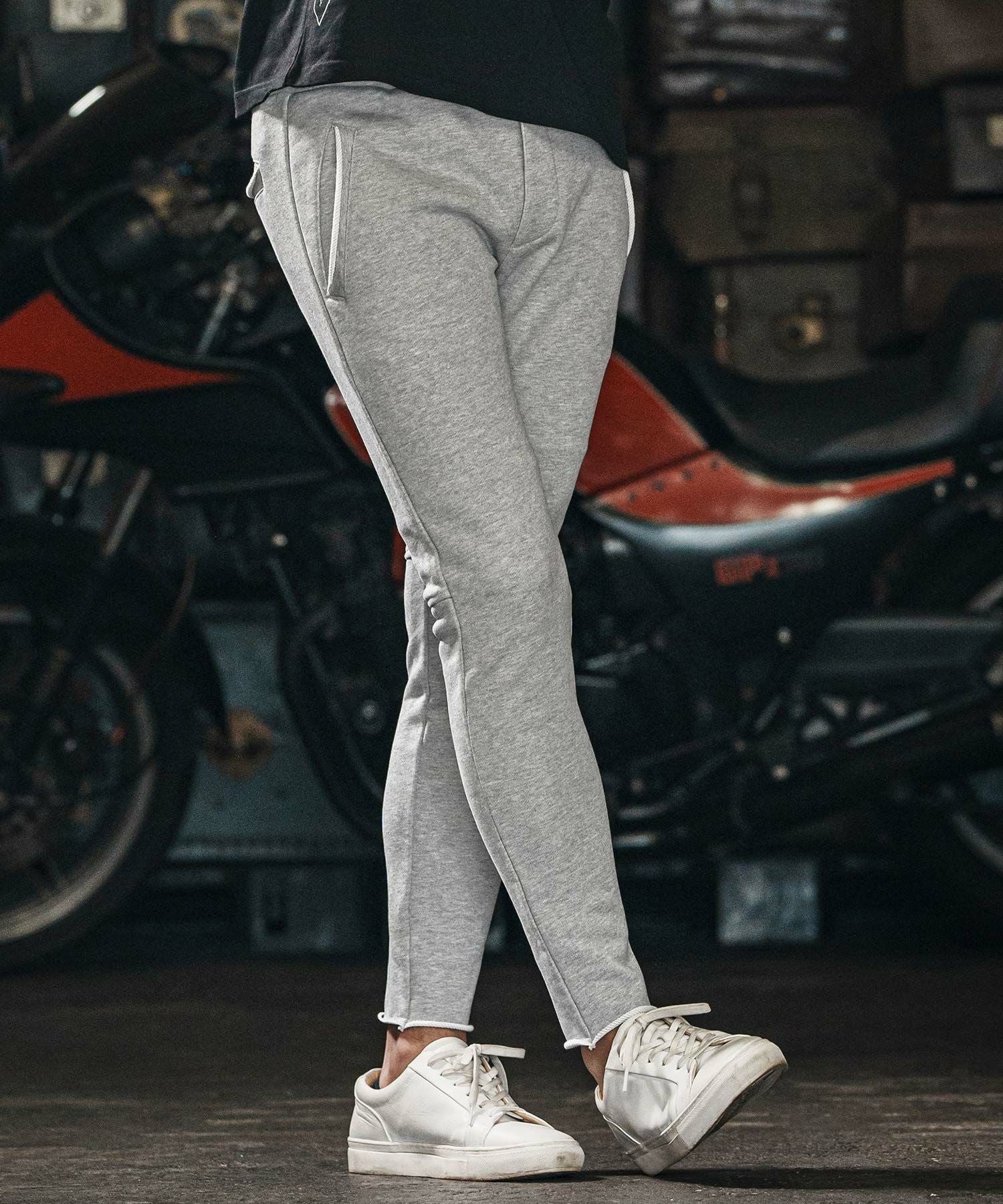30%OFF【wjk】basic rib sweat pants スウェットパンツ(5217 cj31h