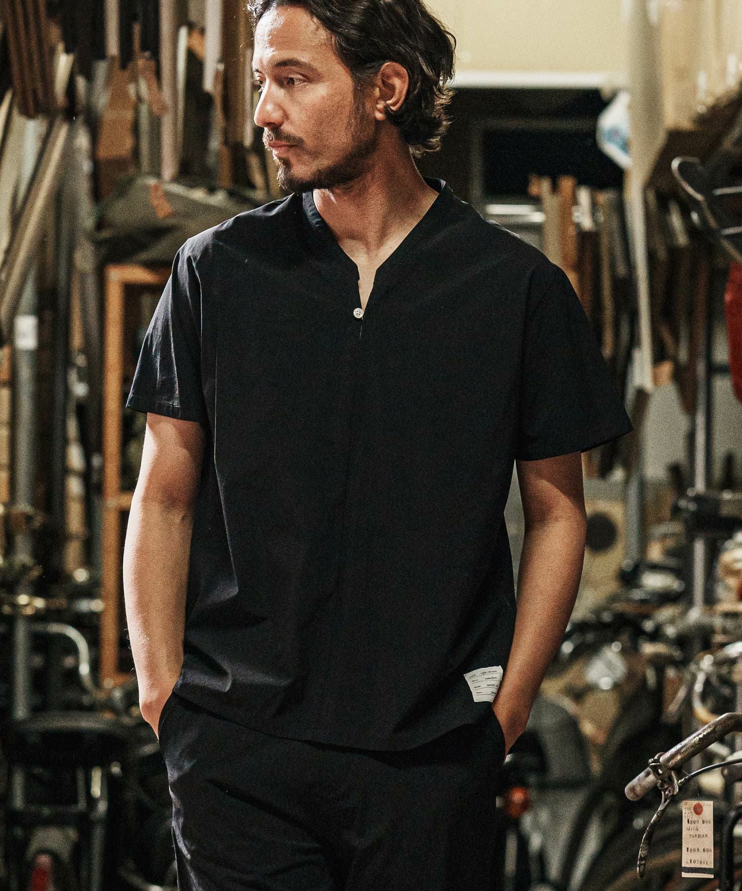 30%OFF【wjk reluxe】cool stretch half sleeve pullover shirts プル