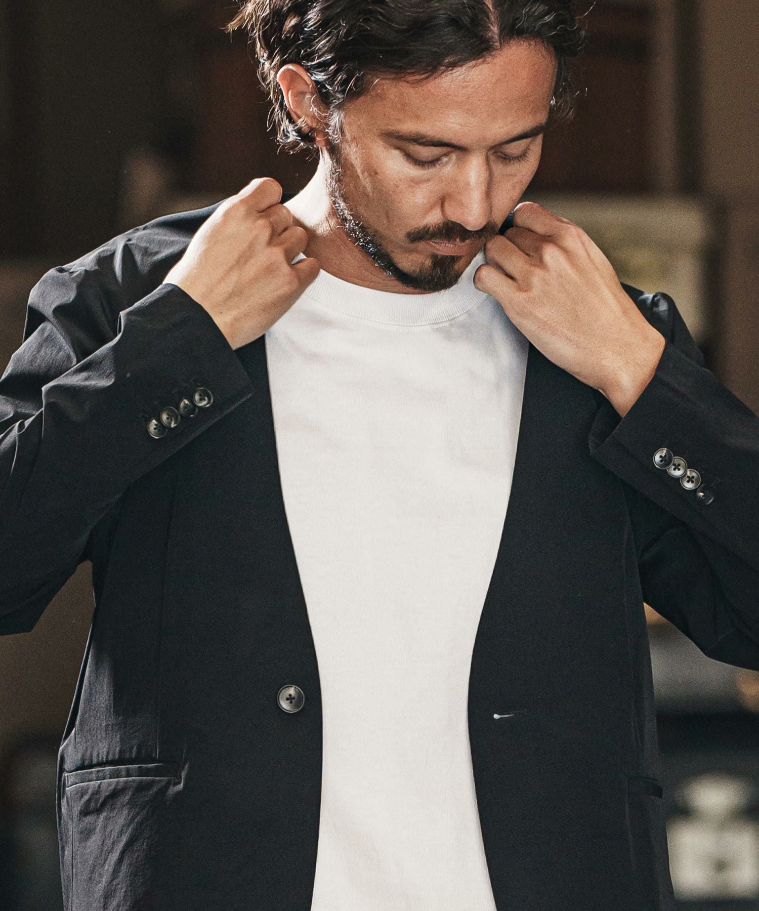 <25AW新作dolce.ドルチェ>ノーカラージャケット ブラウン 楽天市場】ドルチェ＆ガッバーナ DOLCE&GABBANAドルガバ メンズ
