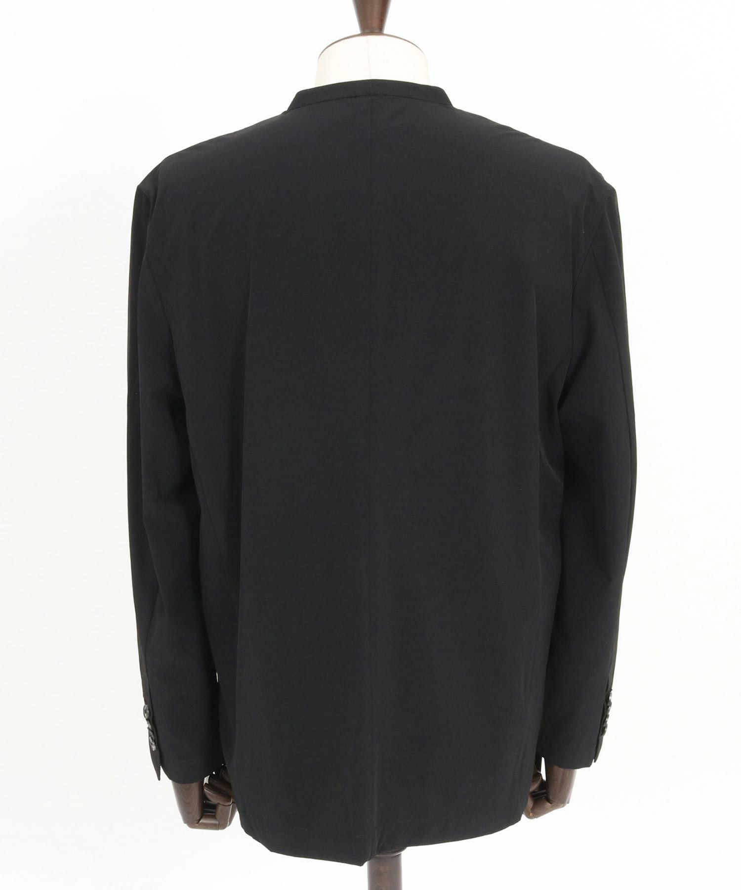 30%OFF【wjk reluxe】cool stretch collarless jacket ノーカラー