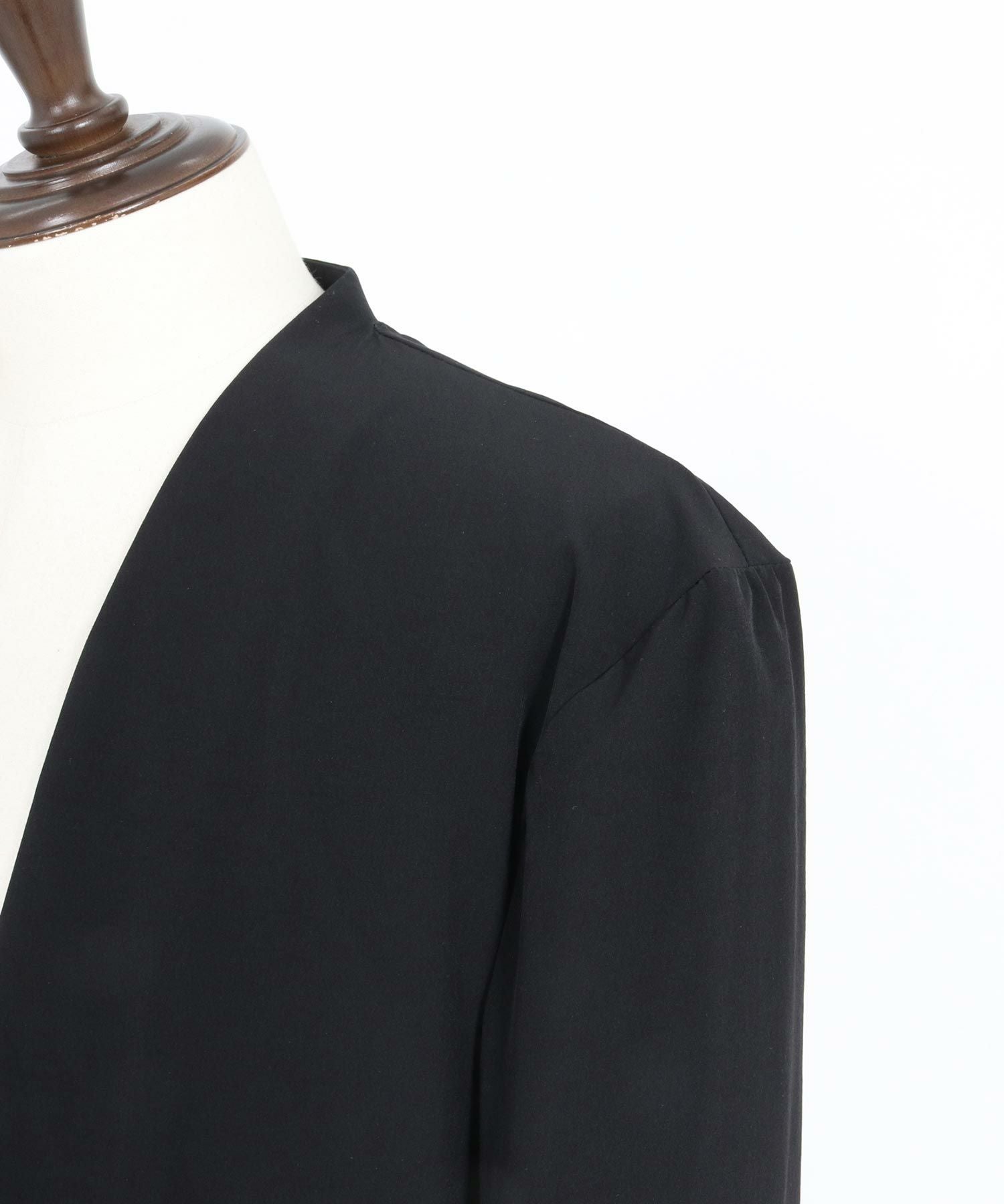 30%OFF【wjk reluxe】cool stretch collarless jacket ノーカラー
