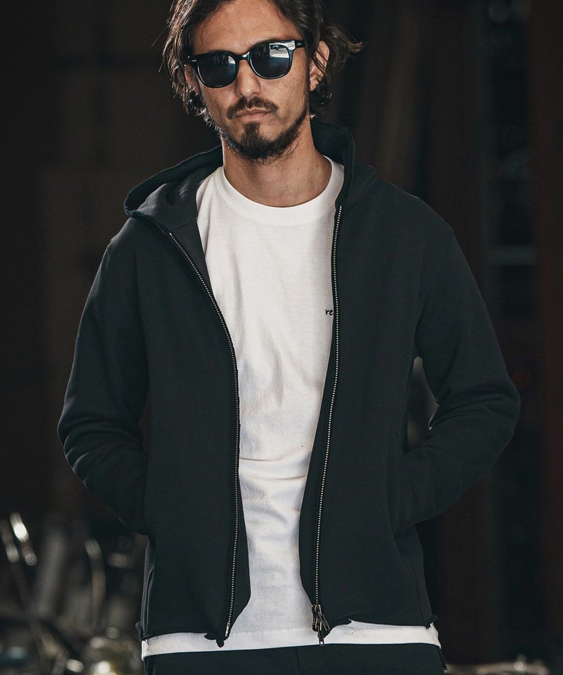 wjk reluxe】heavy urake cut off hoodie パーカー(WR25S-15) | CAMBIO 