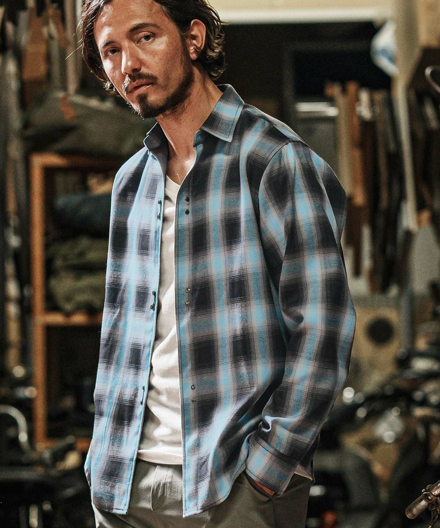 30%OFF【wjk reluxe】check hook shirts チェックシャツ(WR25S-11