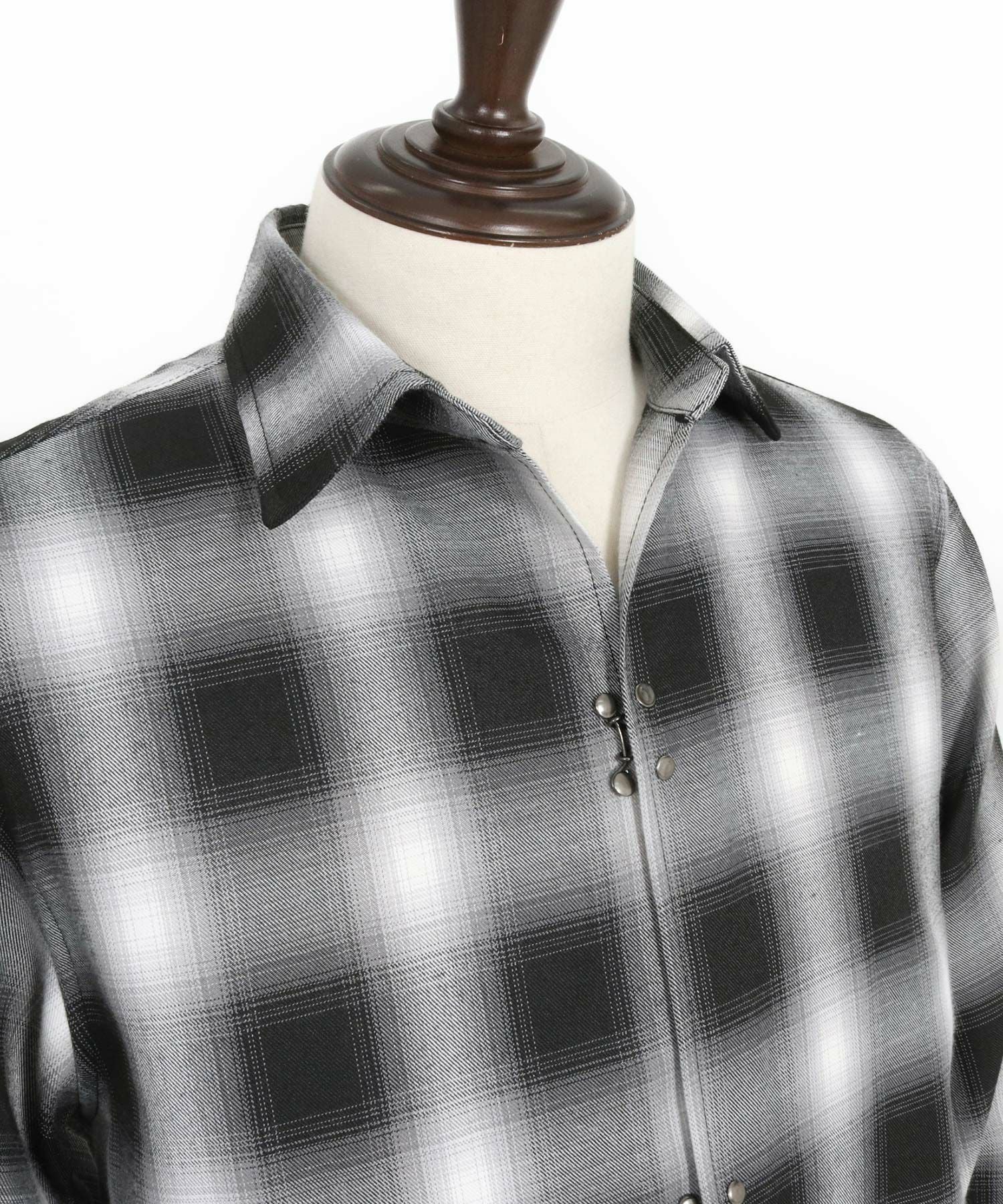 30%OFF【wjk reluxe】check hook shirts チェックシャツ(WR25S-11