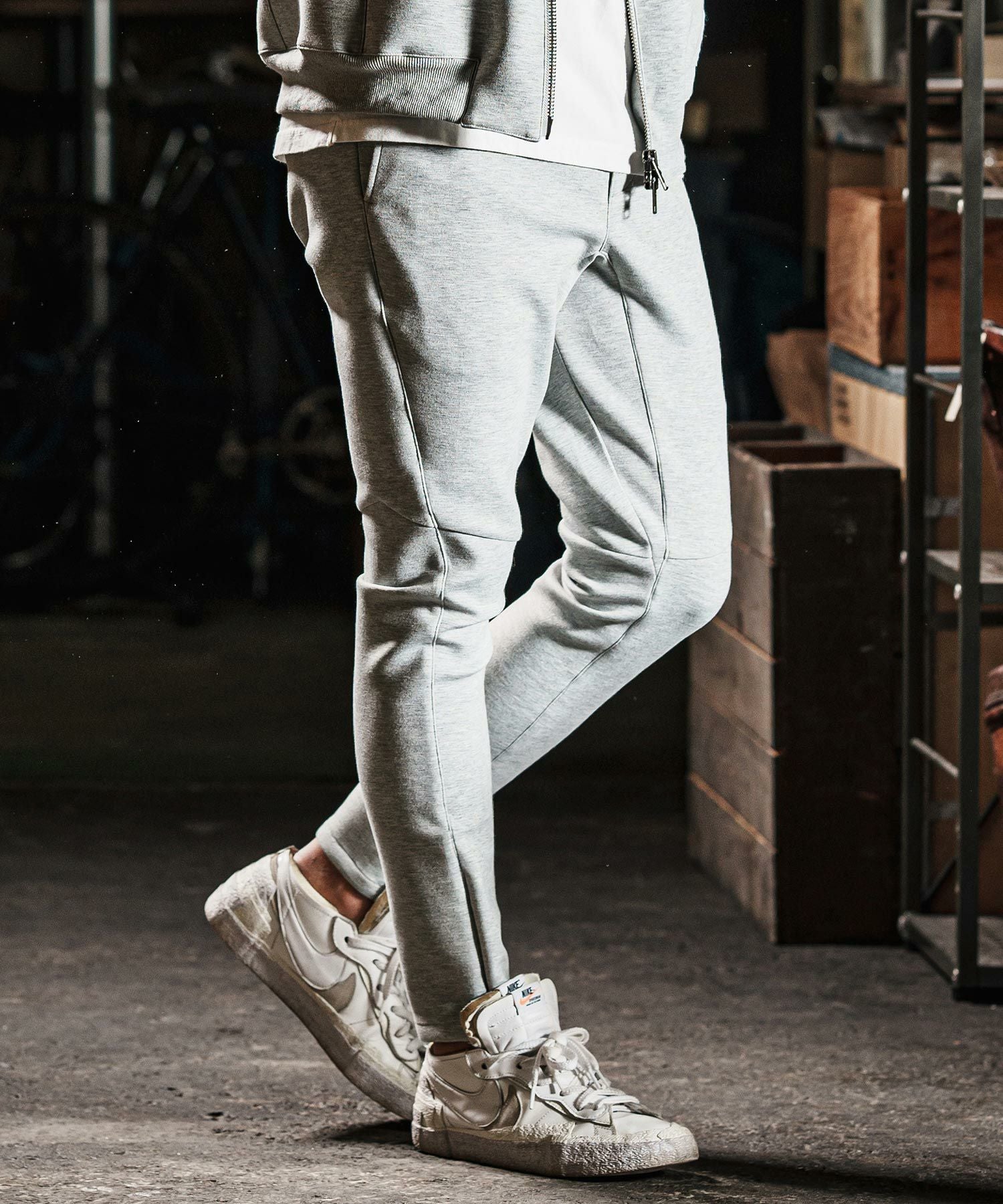 50%OFF【wjk reluxe】cardboard knit skinny pants スキニーパンツ