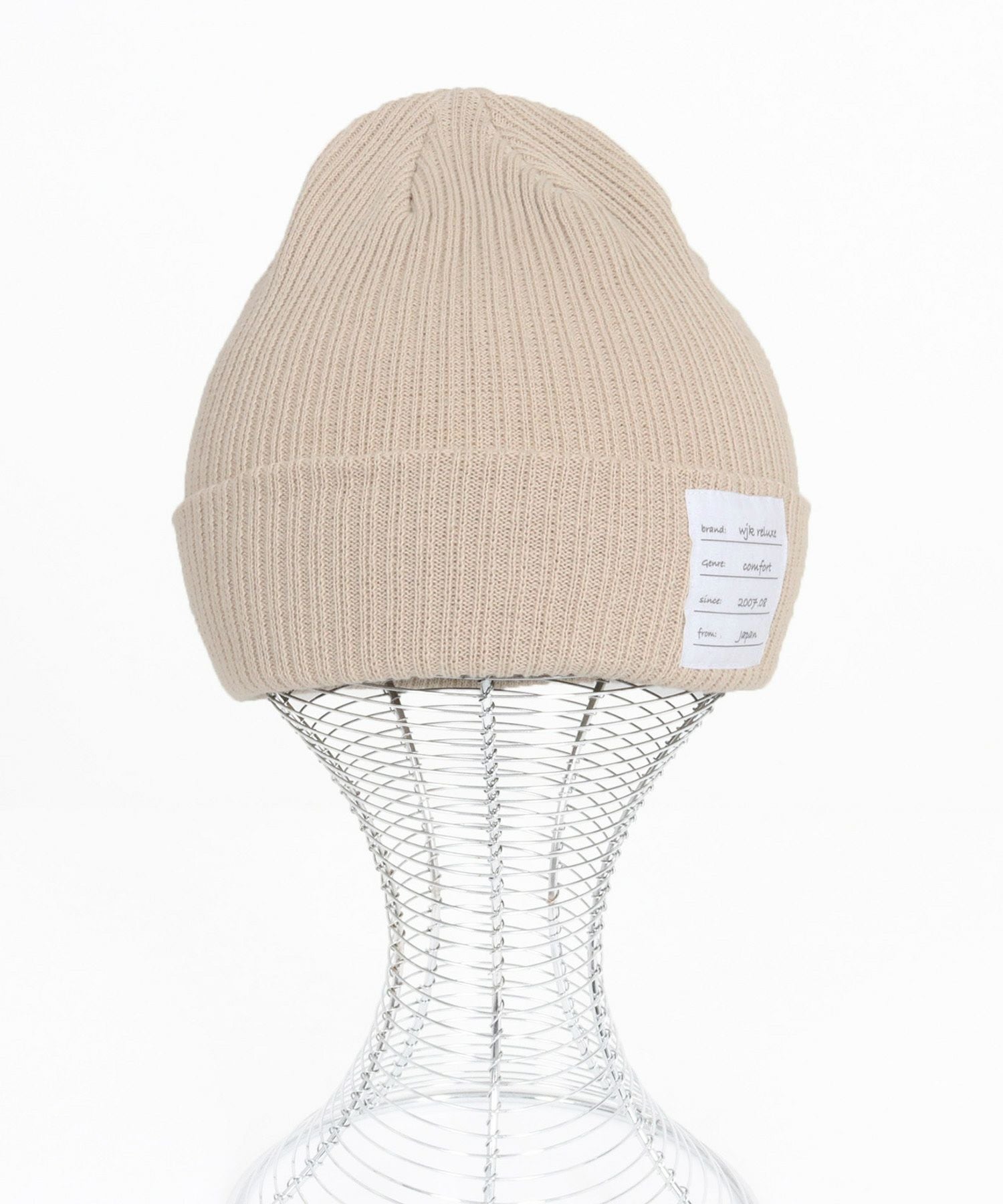 wjk reluxe】rib knit watch ニット帽(WR25S-31) | CAMBIO カンビオ