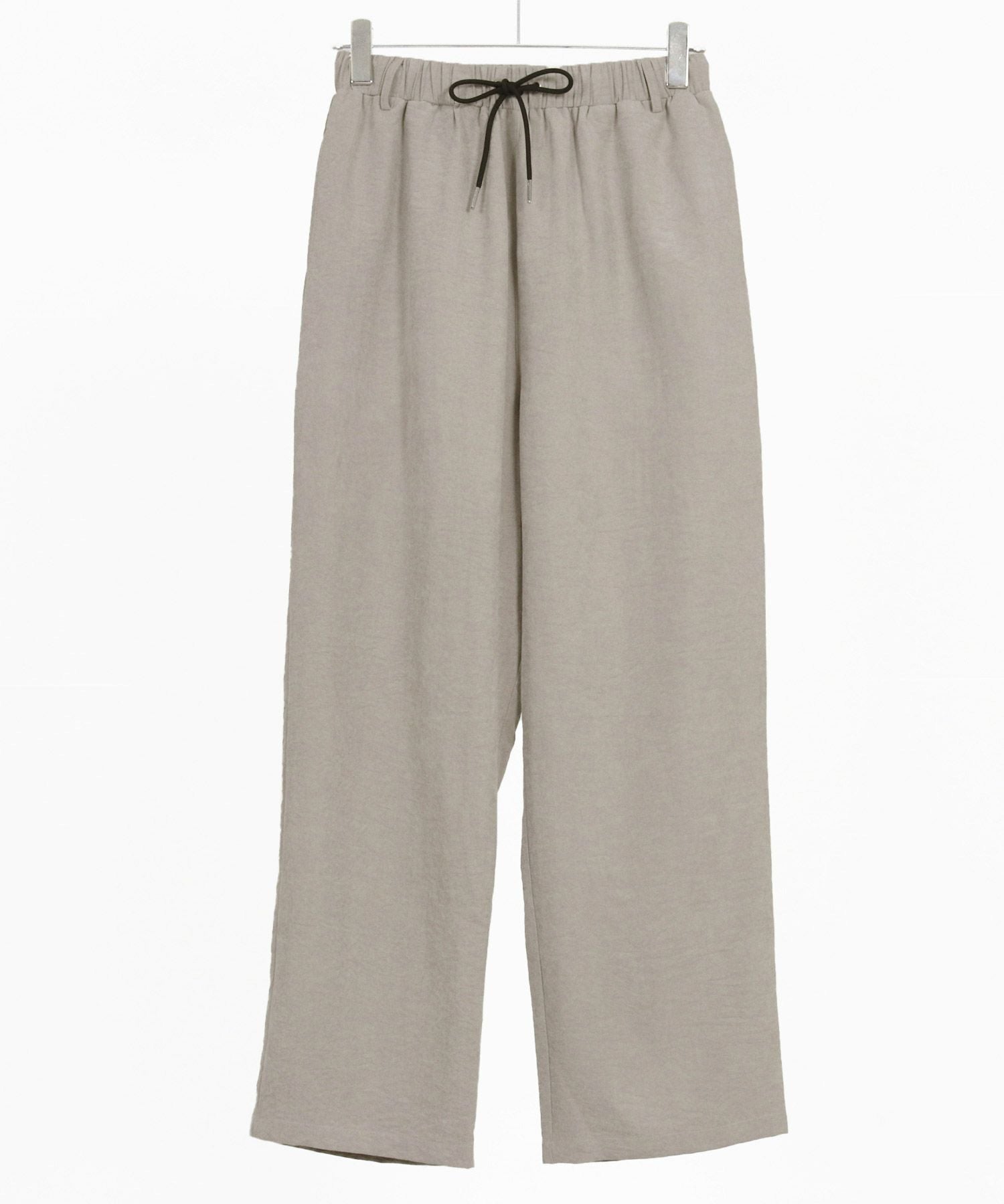 30%OFF【CAMBIO(カンビオ)】Peach Skin Wide Straight Pants ワイド