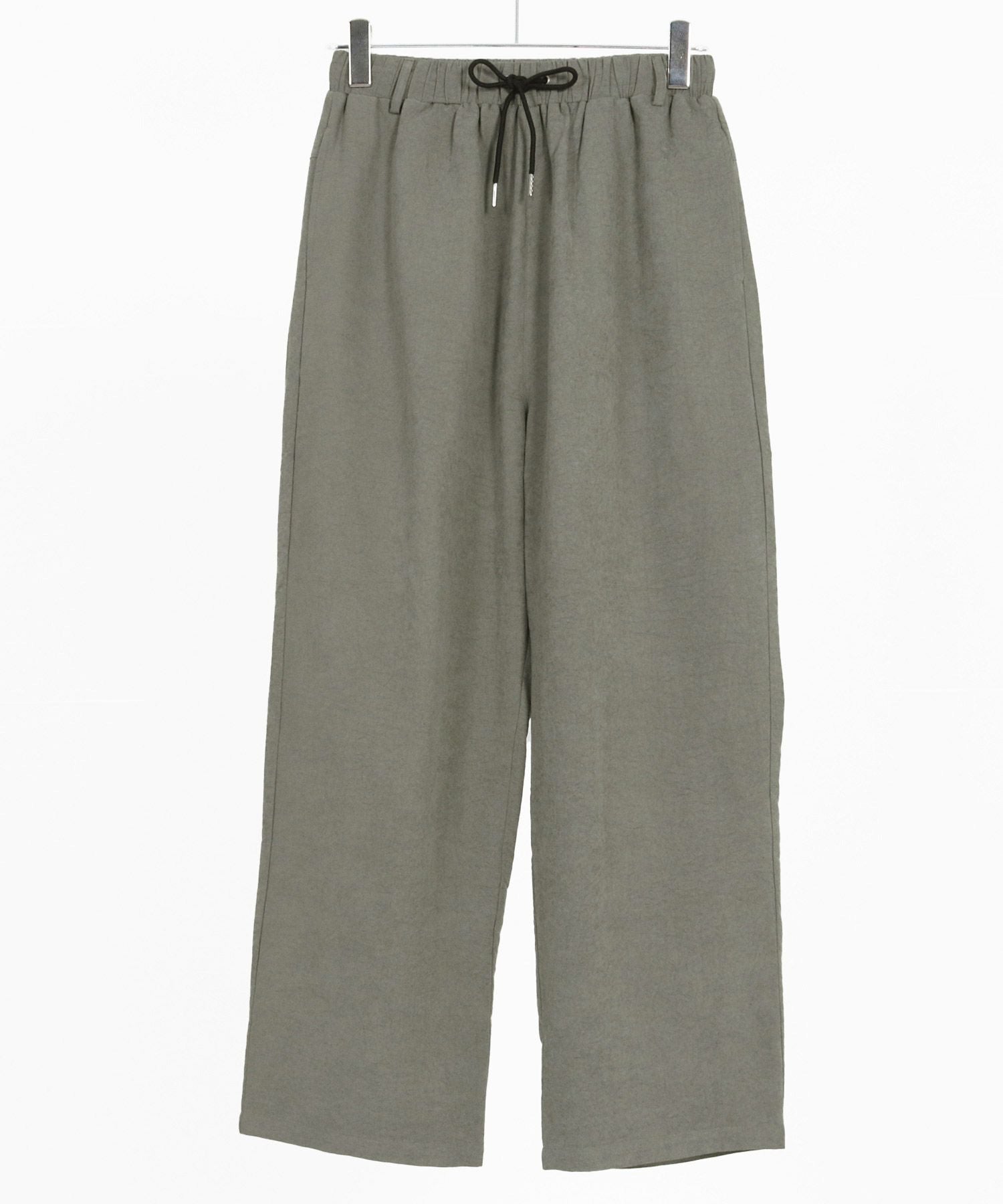 CAMBIO(カンビオ)】Peach Skin Wide Straight Pants ワイドストレート