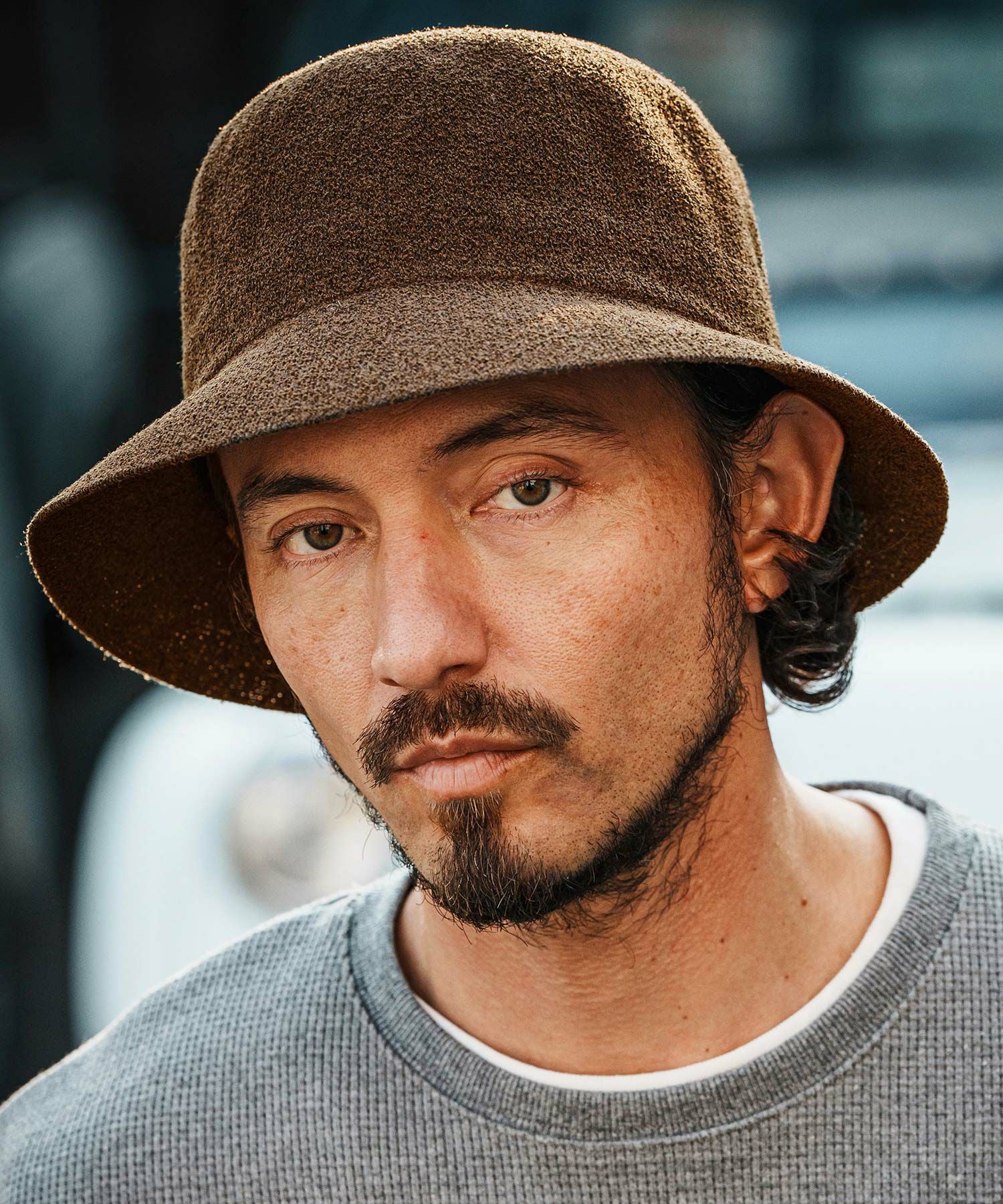 CAMBIO(カンビオ)】Mix Thermo Bucket Hat バケットハット(OP-251-011