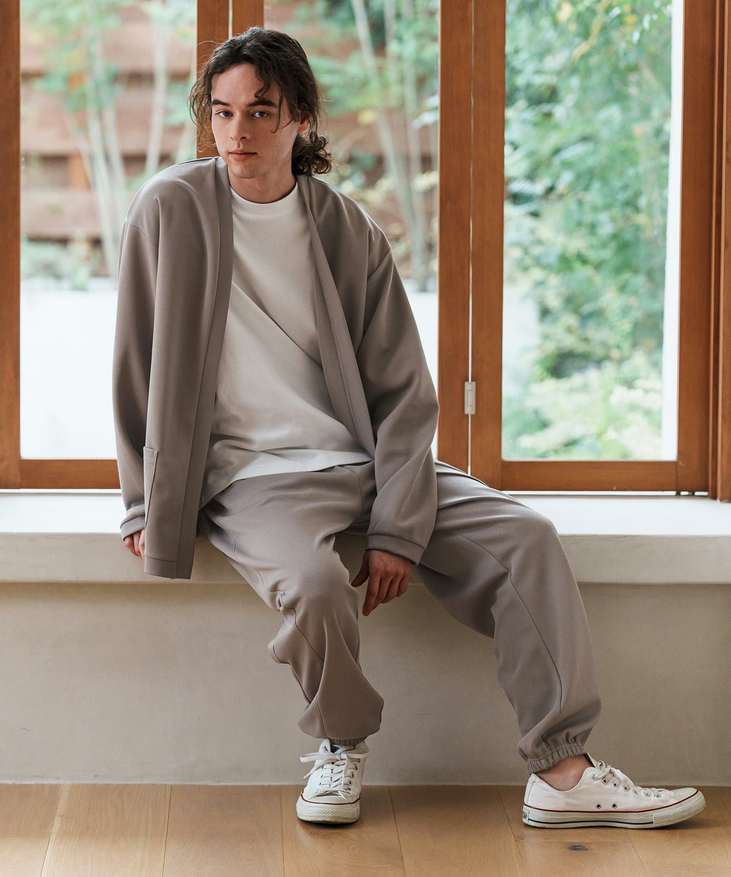 CAMBIO(カンビオ)】ワイドジョガーパンツ | CAMBIO カンビオ