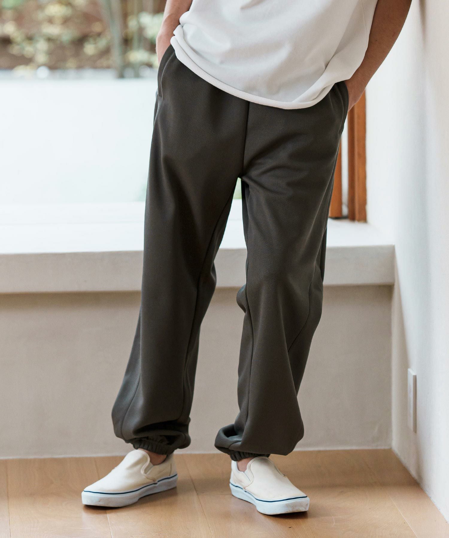 CAMBIO(カンビオ)】ワイドジョガーパンツ | CAMBIO カンビオ