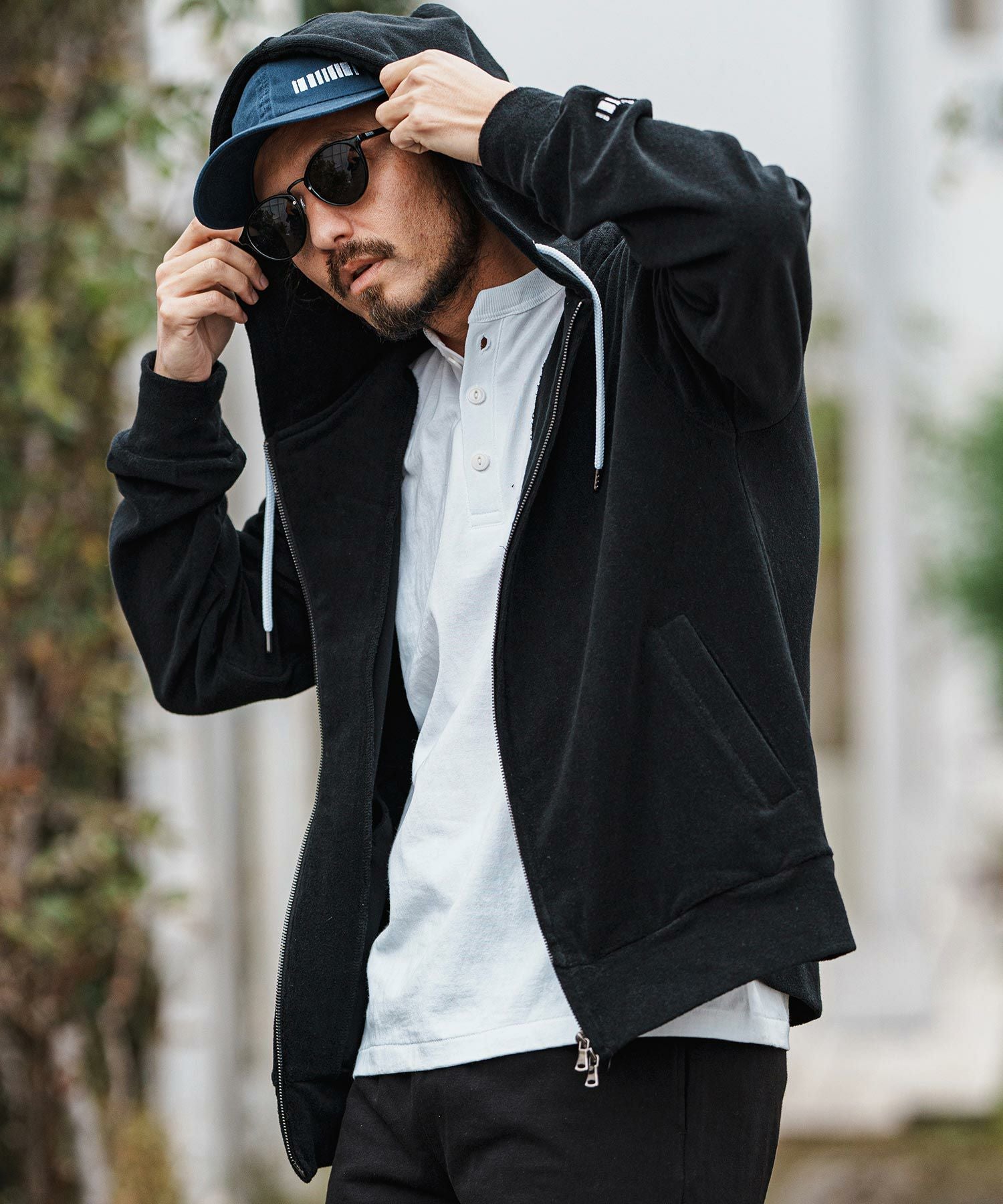 felkod(フィルコッド)】Cotton Pile Zip Up Parka パーカー(F25S140