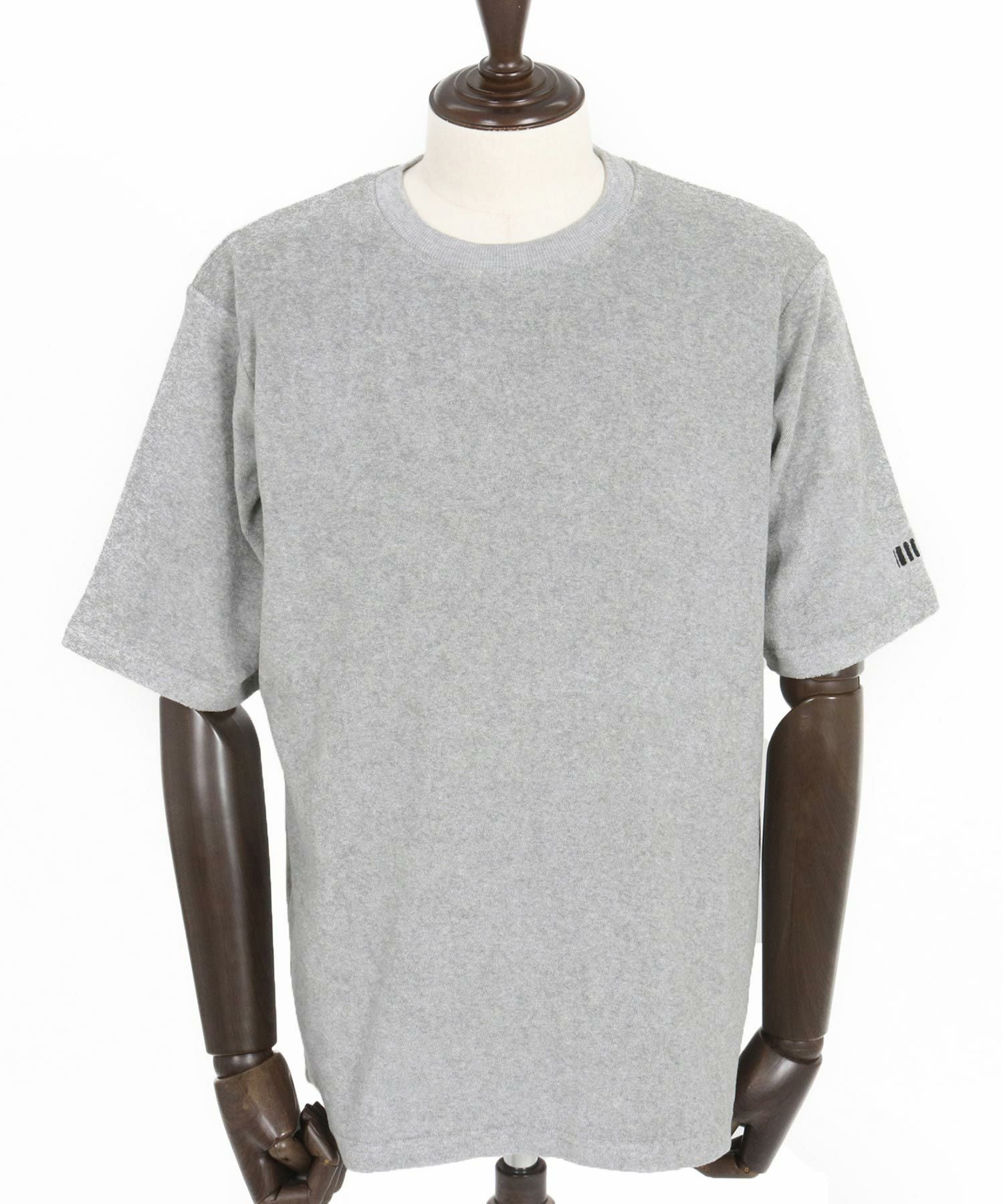 50%OFF【felkod(フィルコッド)】Cotton Pile Cut sew Tシャツ(F25S160