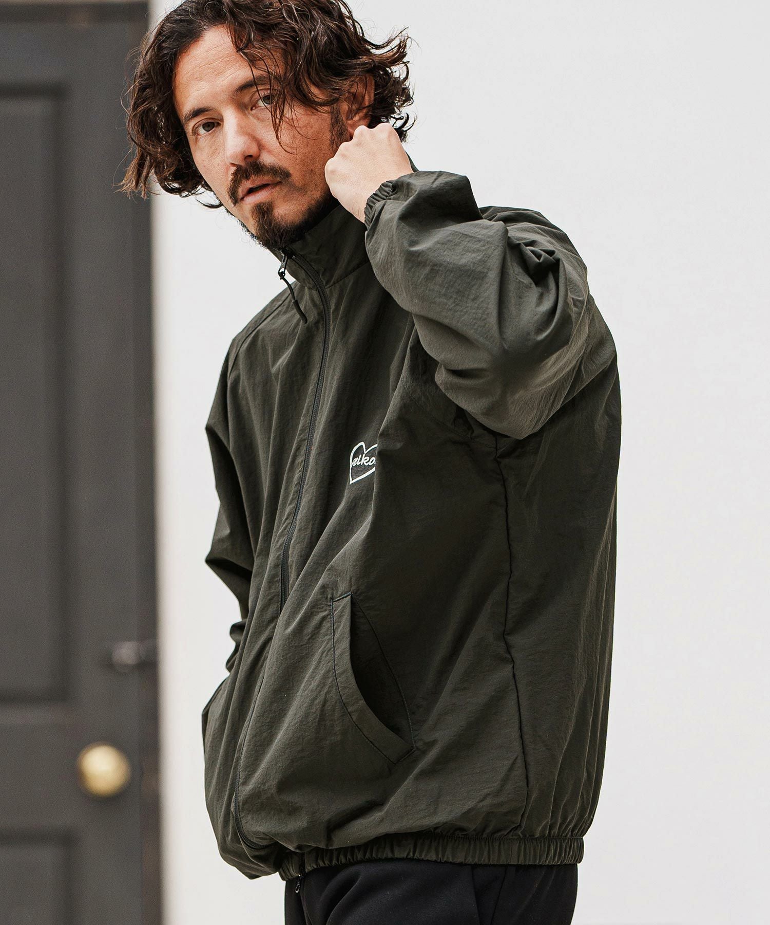 felkod(フィルコッド)】Cotton Nylon Track Jacket トラックジャケット