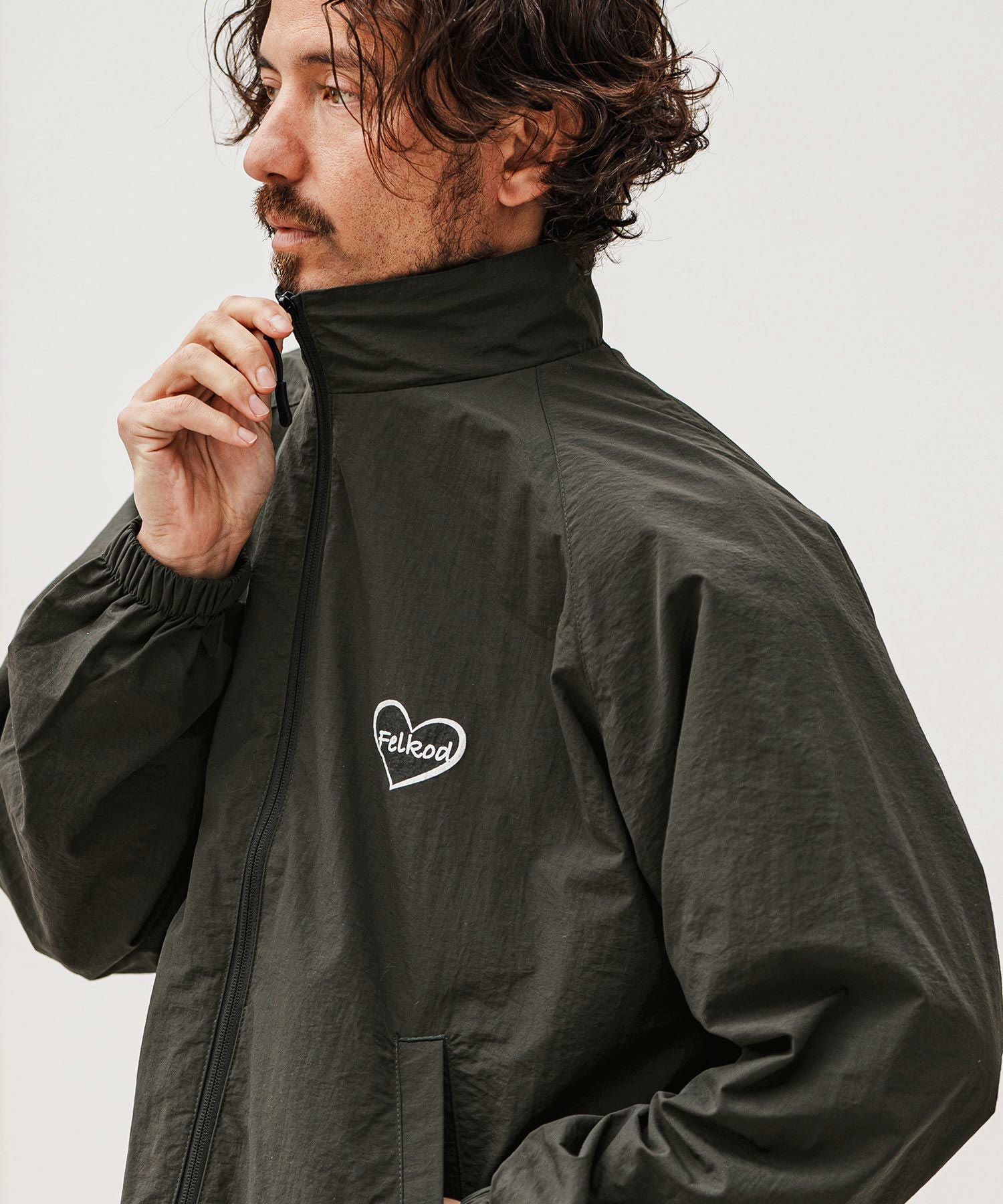 50%OFF【felkod(フィルコッド)】Cotton Nylon Track Jacket トラック