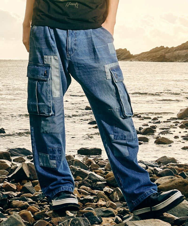 20%OFF【glamb(グラム)】Unplugged Cargo Denim アンプラグドカーゴ 