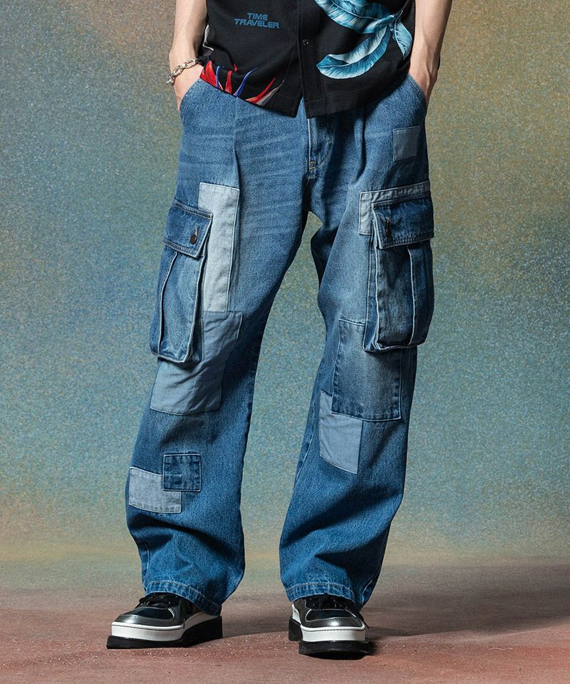 glamb(グラム)】Unplugged Cargo Denim アンプラグドカーゴデニム